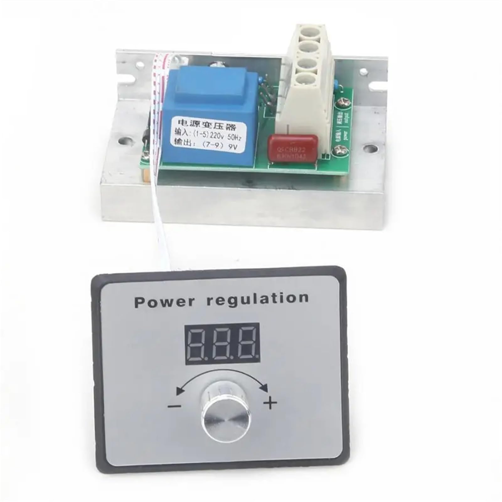 Regulador de Voltaje de CA con módulo de Ajuste de tiristor bidireccional Módulo regulador de Voltaje 10000W 220V 80A Módulo convertidor de Voltaje