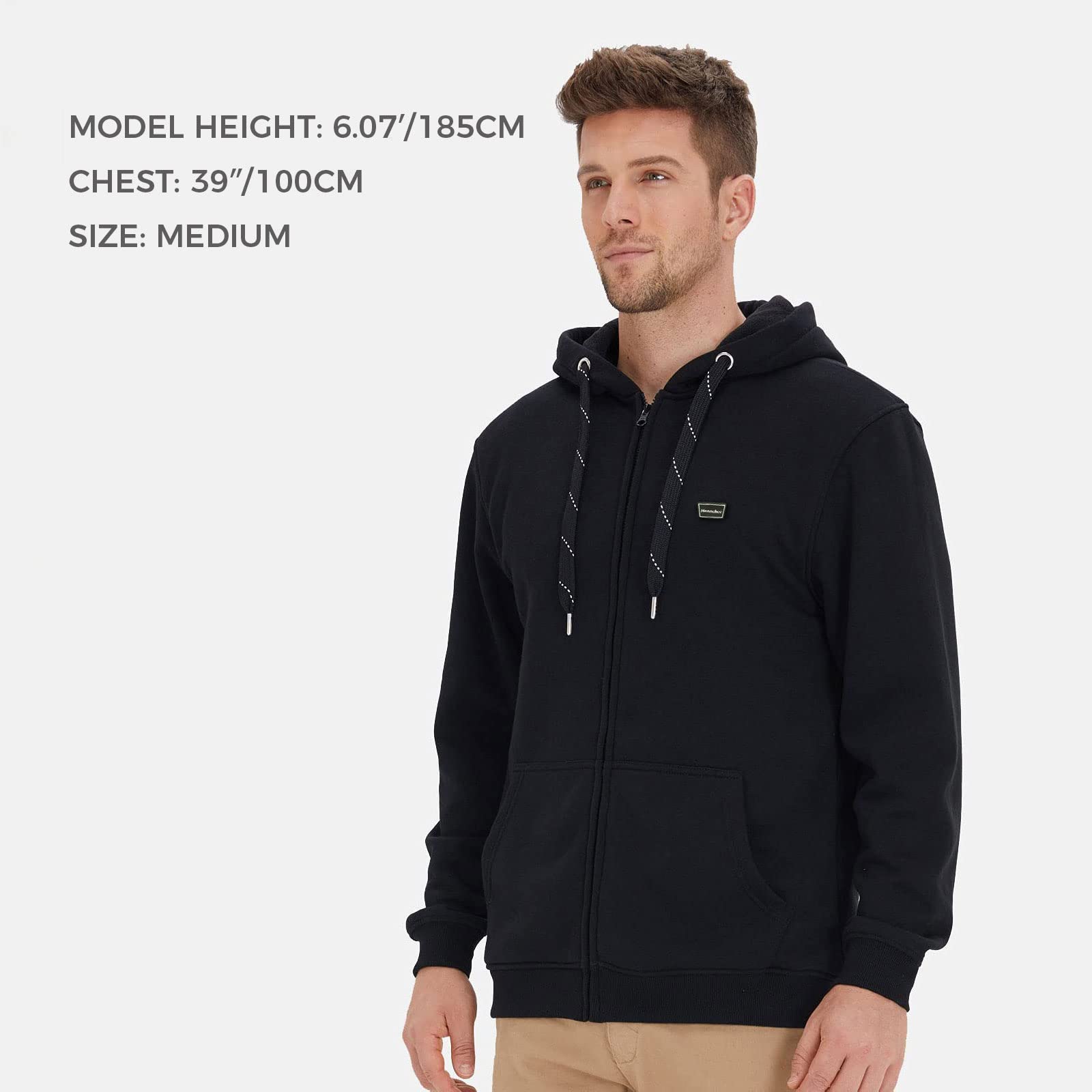 Hennchee Heated Hoodie For Men And Women With Rechargeable Battery