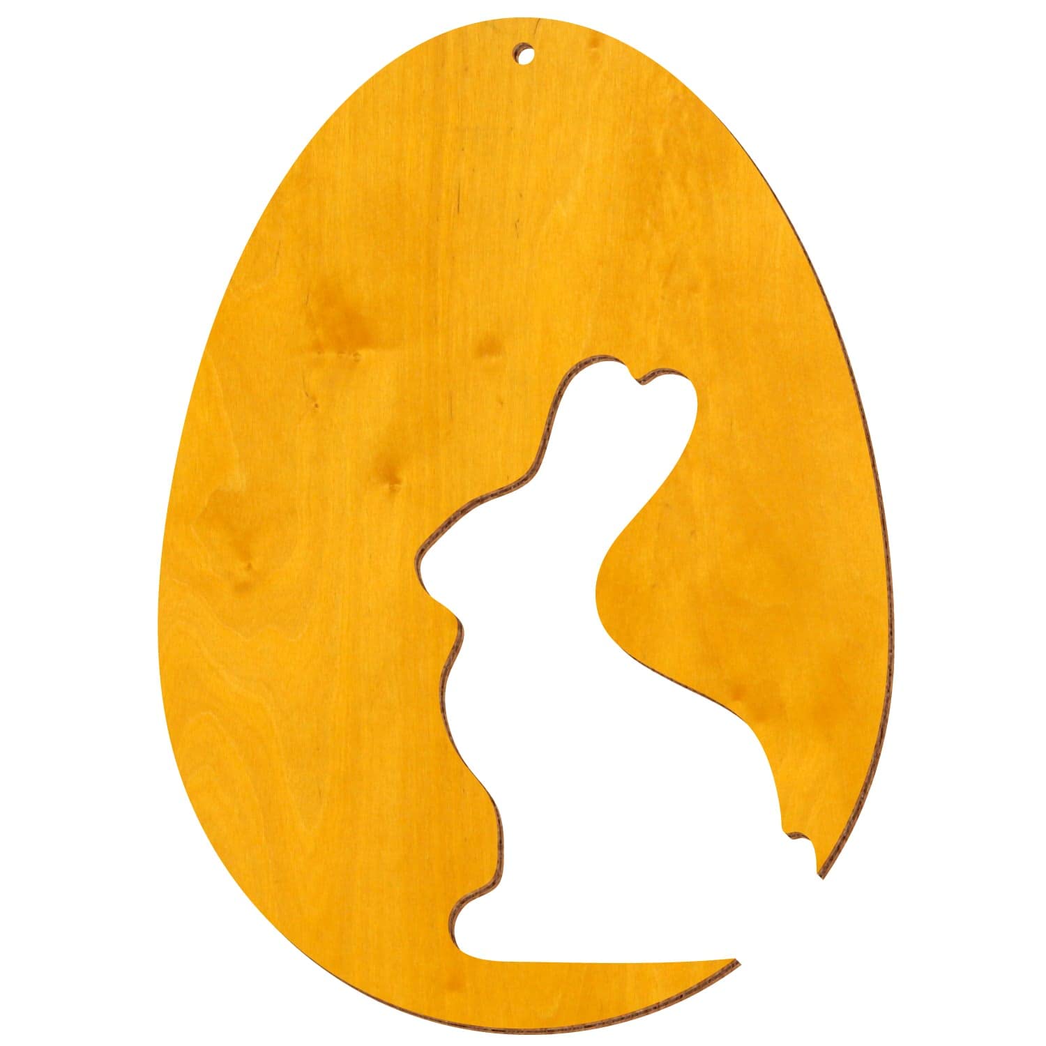 Uova di Pasqua in legno colorato V2 – Limone – Decorazione fai da te per Pasqua, motivo uova di Pasqua, motivo 8, altezza (dimensione): 49 cm di altezza