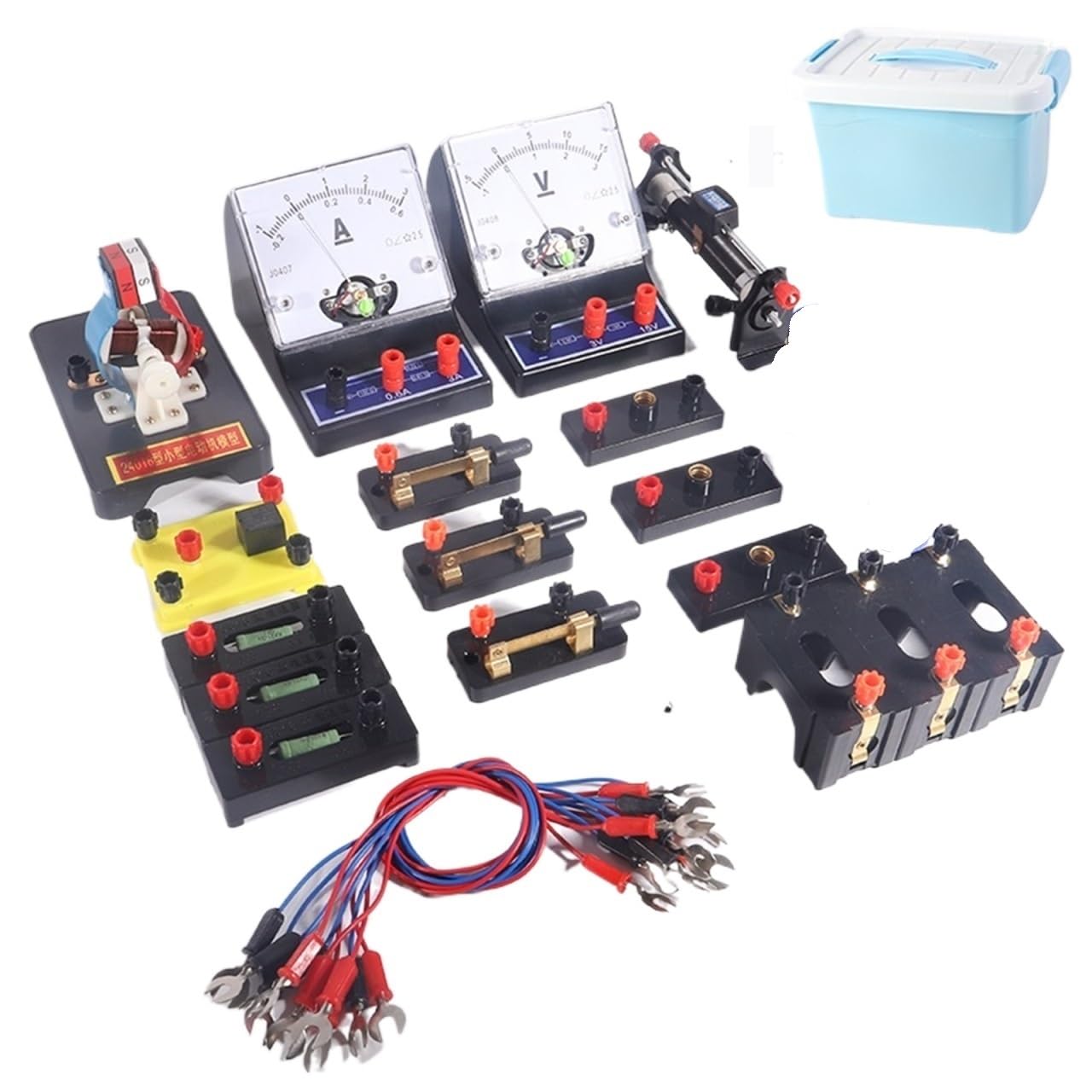 BJfhRH Learning Education Science Kits Labs Physics Experiment Basic Beginner Circuit Kit Equipment Teaching