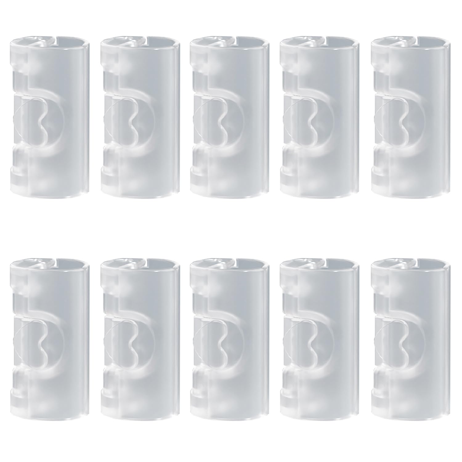 10 Pieces Sheet Holders, Two-Position Adjustment Bed Sheet Grippers Keeps The Bed Sheet in Place (Clear)