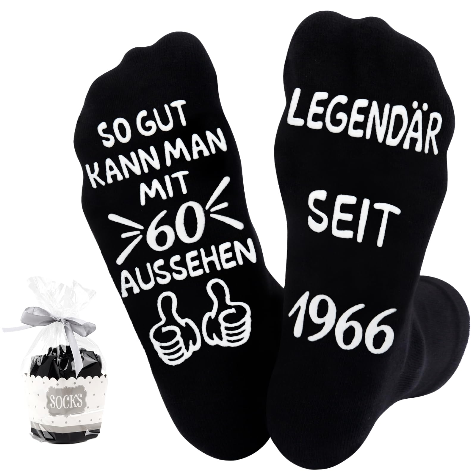 Belillpipi 50 60 40 30 70 80 18 Geburtstag Mann Frau Geschenke für Männer Frauen,Lustige Socken Geburtstagsgeschenk für Jungen Mädchen