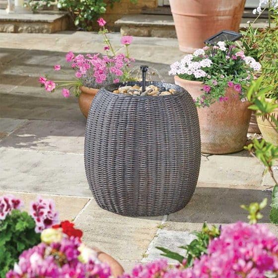 Smart Solar Smart Garden WaterWeave Fountain Ornament, 1170960