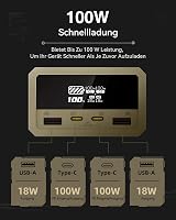 imuto 26800 mAh Power Bank 100W - 4 Portos USB C Külső Akkumulátor Digitális Kijelzővel - MacBook, iPhone 16/15/14, Galaxy S24 Kompatibilis  3