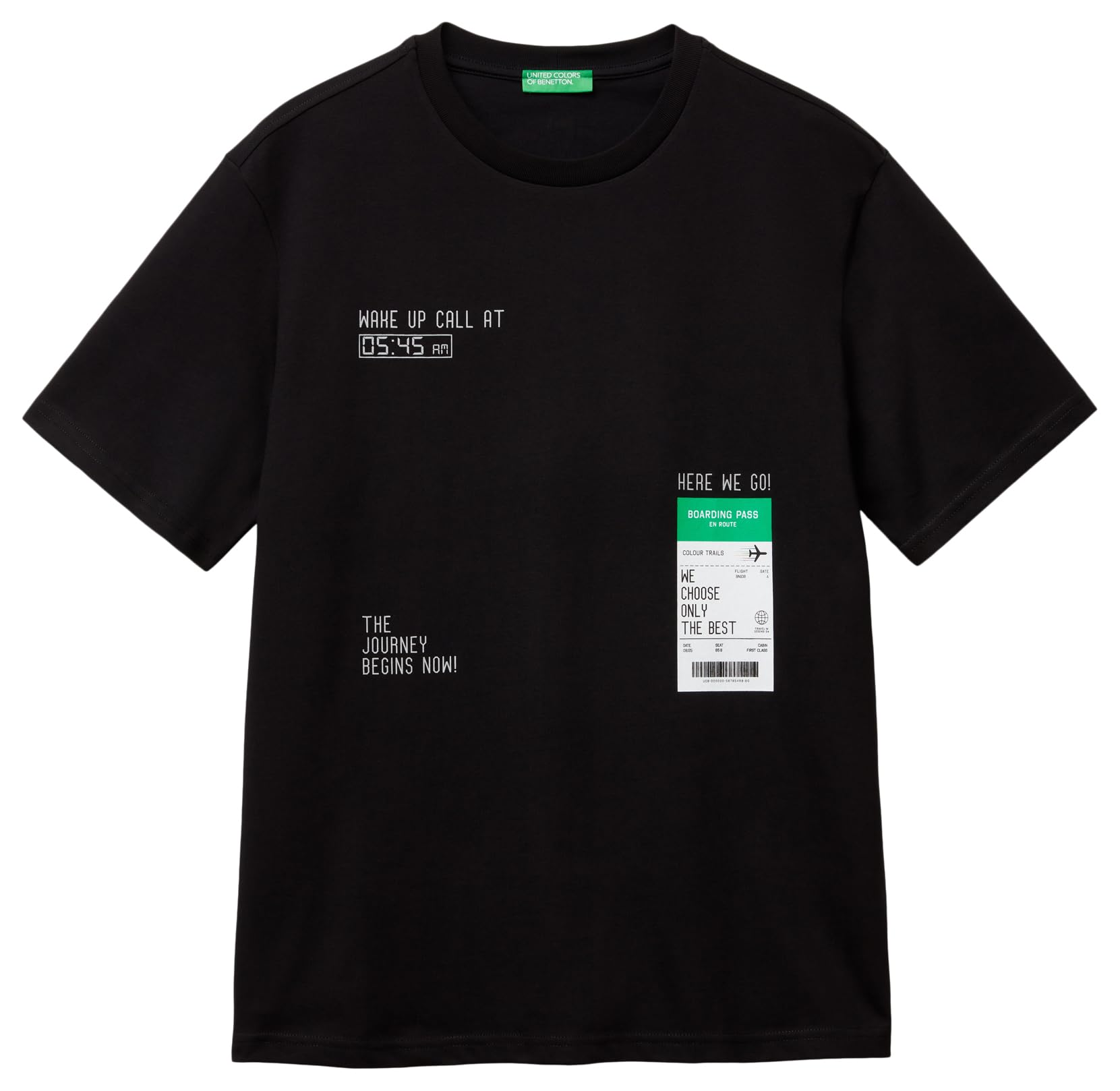 United Colors of Benetton T-Shirt, Black, M