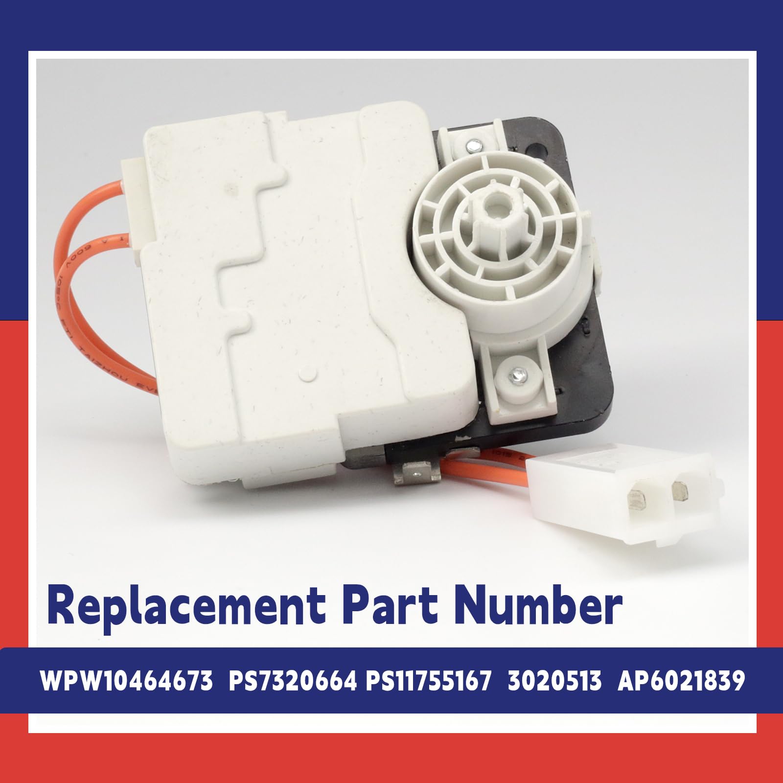 W10464673 Refrigerator Evaporator Fan Motor – Compatible With Whirlpool, KitchenAid, 115V