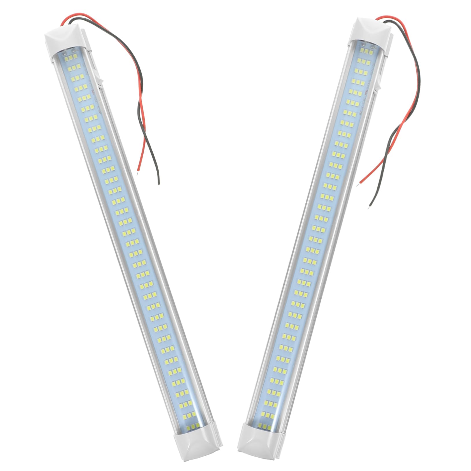 SOLUSTRE 4pièces Bande LED Intérieure De Plafond RV Éclairage pour Camion Caravane Et Bateau Installation Facile Et Luminosité