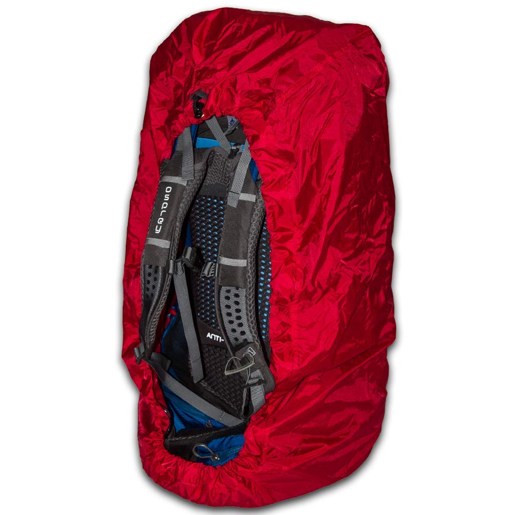 LOWLAND OUTDOOR® pokrowiec przeciwdeszczowy i transportowy na plecaki – odporny na działanie wody <85 l – 304 g