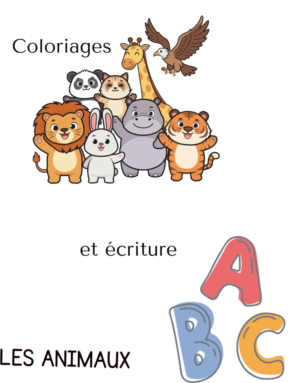 coloriage et ecriture LES ANIMAUX