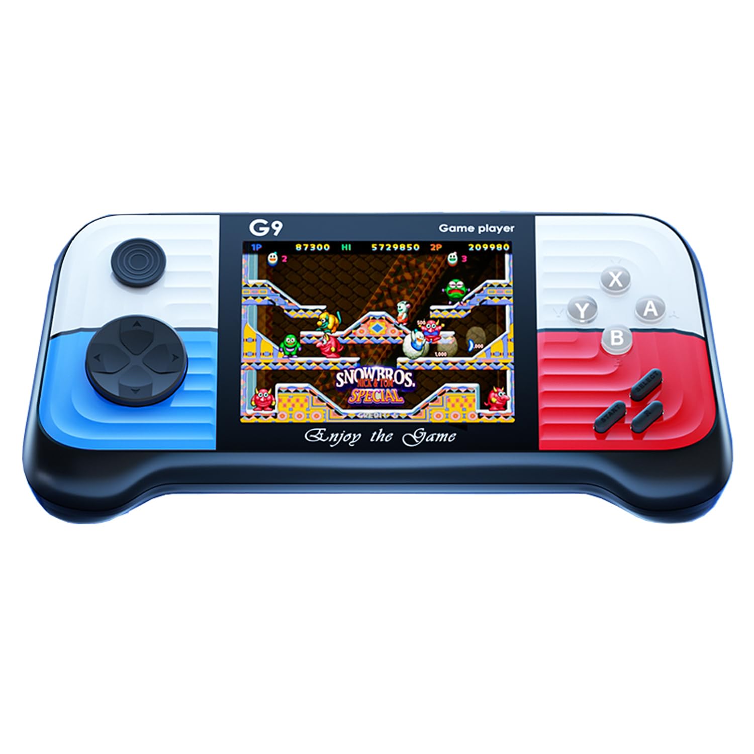 Retro Mini Video Games Portable Handheld Games，Handheld Game Console with Classical FC Game 3.0" Color Screen，Birthday for Boys Girls and Adults (Red&