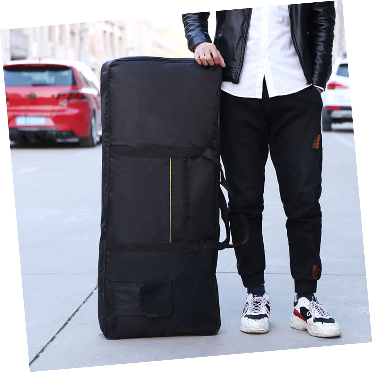 BESPORTBLE Electronic Keyboard Carrier Bag Durable Storage Pouch for Key Piano Convenient Hand Carry Design for Outdoor Performances Lightweight Protective