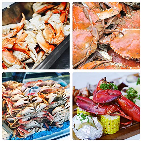 10 Pcs Seafood Tools Set - Crab Lobster Crackers Stainless Steel Forks Opener Shellfish Lobster Crab Leg Sheller Seafood Scissors #TOP4