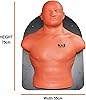 Freestanding Punching Dummy Wall Mounted Punching Bag Bob Dummy Boxing Torso Upper Cut Hook Pad For Martial Arts MMA & Kickboxing Training Heavy Duty Thai Boxing Gym Club & Home Use