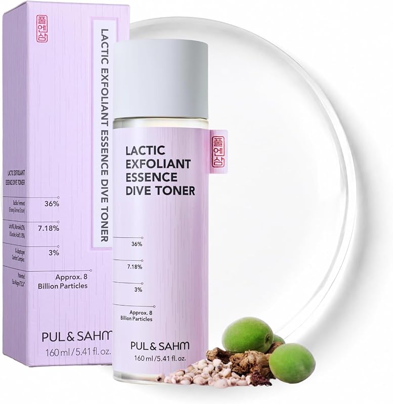 PUL & SAHM Tônico facial com ácido lático, mandélico e succínico