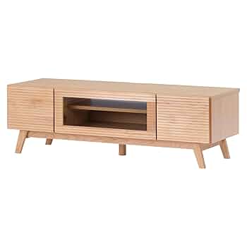 Amazon｜ISSEIKI クレスパ テレビボード 幅150cm (ナチュラル
