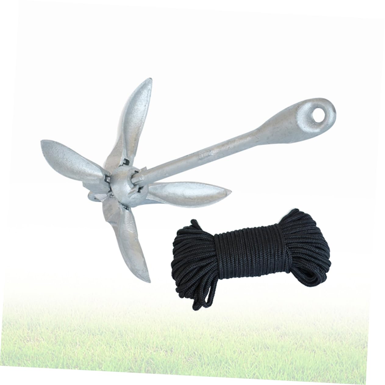 UKCOCO Meeresanker Bootsschlüssel Stoßfänger für Boote aufblasbares Kajak Bootsmotor Bootszubehör Marine Bootssitz Kajak-D-Ringe Ponton schlauchboot zubehör Boat Accessories Schiffsanker