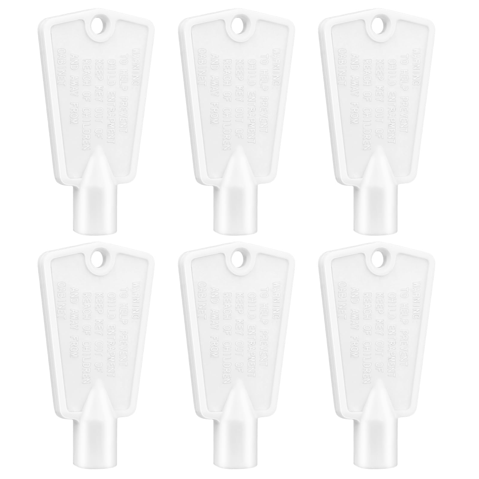 Freezer Door Key Replacement for Frigidaire Kenmore GE Refrigerator Freezer, Replaces 216702900 297147700 AP4301346 PS1991481 06599905 08037402 1259502, 3-Pack