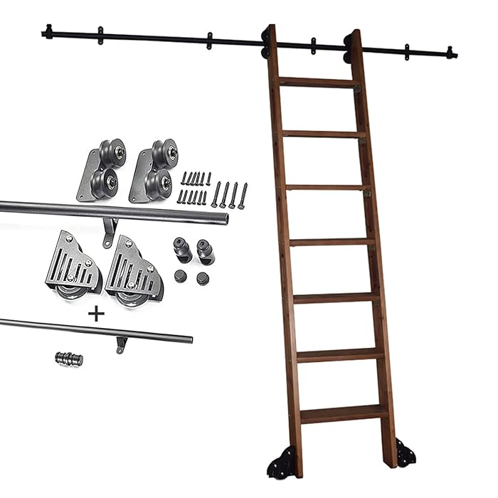 Buy Rolling Ladder Hardware Library Sliding Ladder Hardware Kit