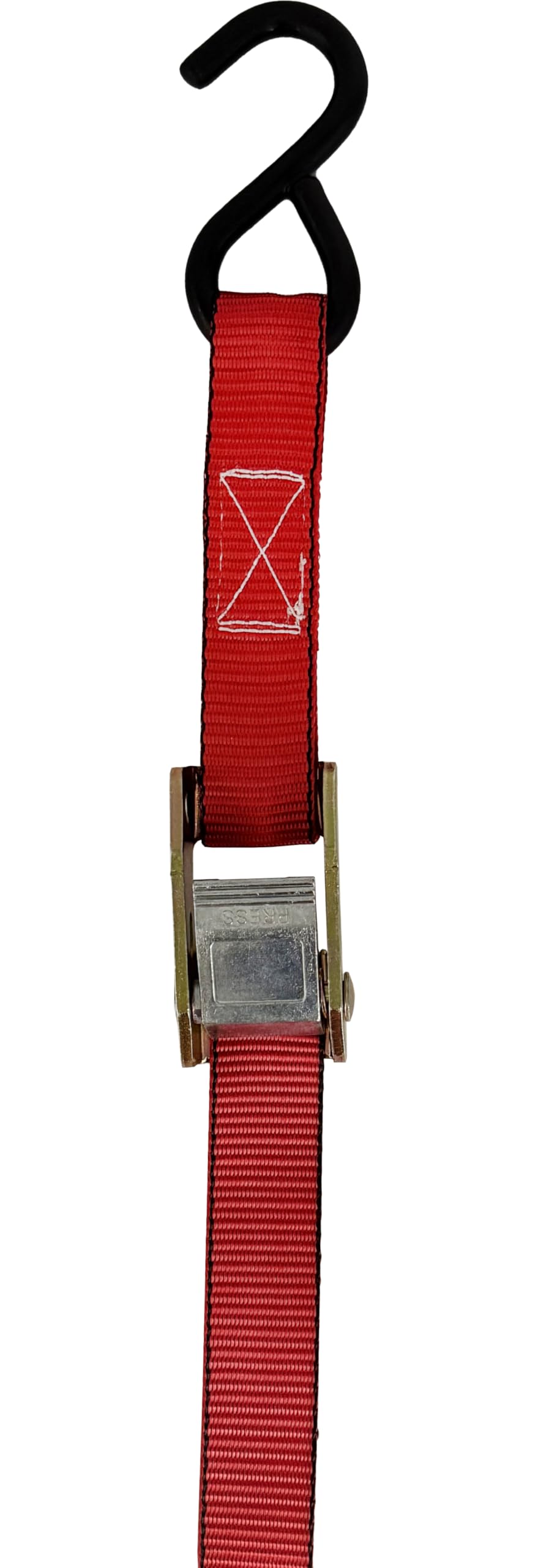 Everest Wysokiej jakości paski Cambuckle – 3,5 cm – 150 cm – obciążenie robocze 136 kg – wytrzymałość na rozerwanie 408 kg – alternatywa z grzechotką – pasy ładunkowe idealne do urządzeń