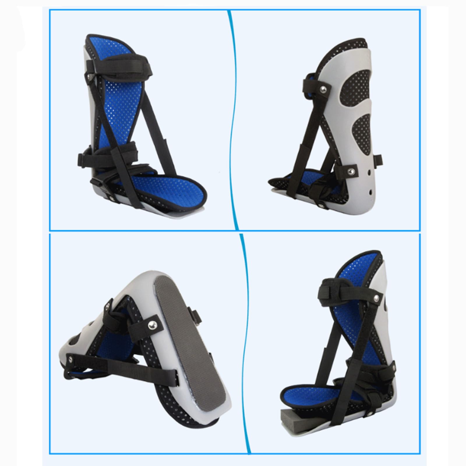 HUANGJUN Fascitis Plantar Férula De Flexión De Estiramiento Nocturno Posterior, Alivio Del Dolor En El Talón Del Pie, Fascitis Plantar, Tendinitis De Aquiles Para Hombres Y Mujeres,A,S
