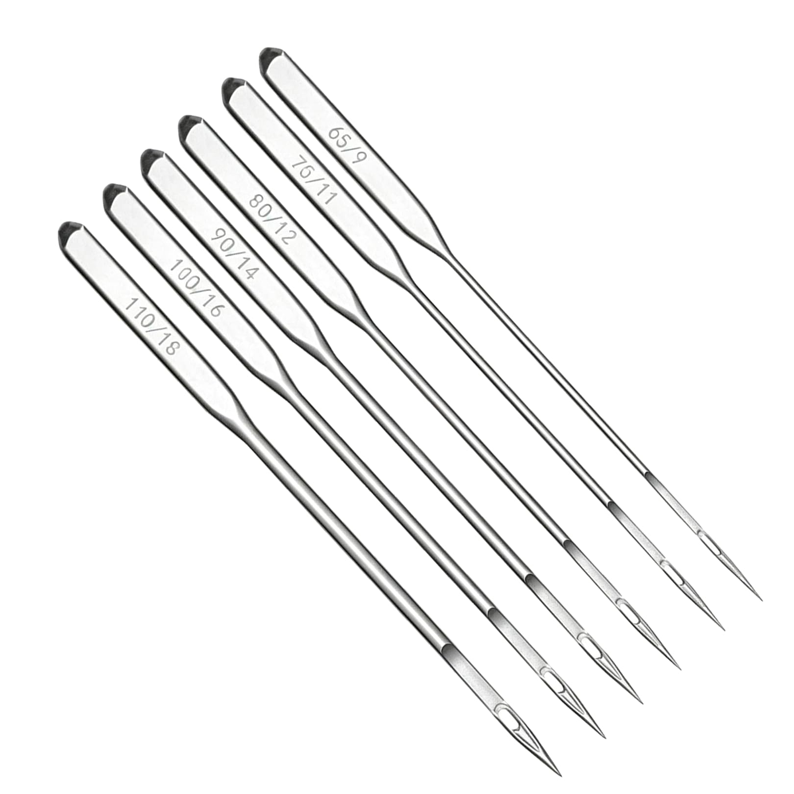Erchuth 100 Pcs Sewing Machine Needles,Sewing Machine Needles Universal