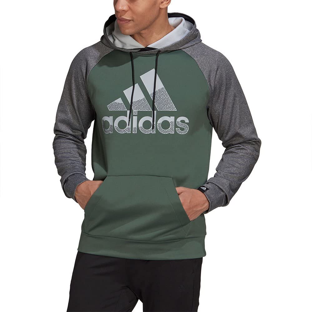 adidas Men's Gg Big Bos Sweatshirt, Oxiver/Grpudg, L