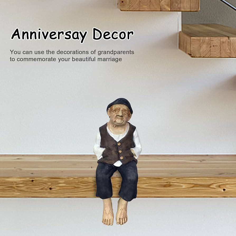 Amazon.co.jp: 高齢者の置物 | おじいちゃんおばあちゃん人形