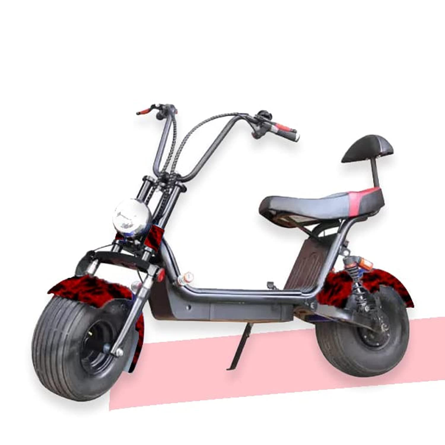 Megawheels Fat tyre coco harley Medium With Removable Battery-red