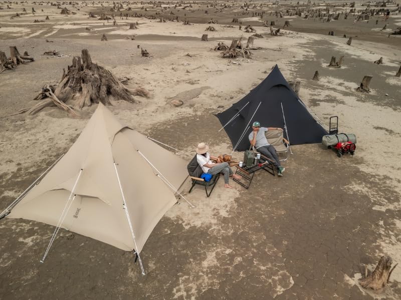Carpa Pirámide DOD para Camping 4 Personas miniatura 2