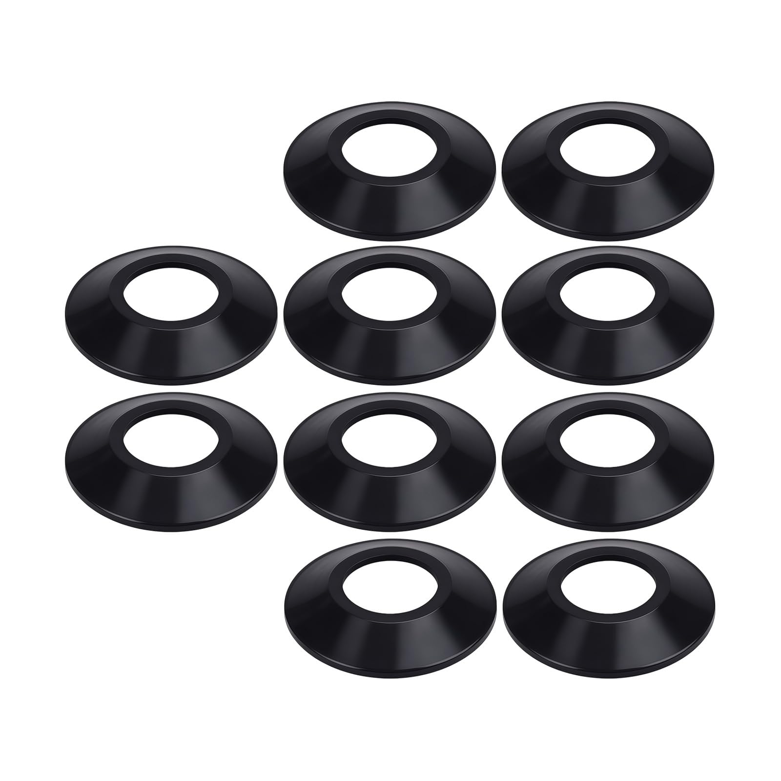 10 Piece Upgrades Bathtubs Stoppers Gaskets Strong Rubber Seal Bathtubs Drain Washers Set for Leak Proof Bathing Soaking Pool Drain Lid