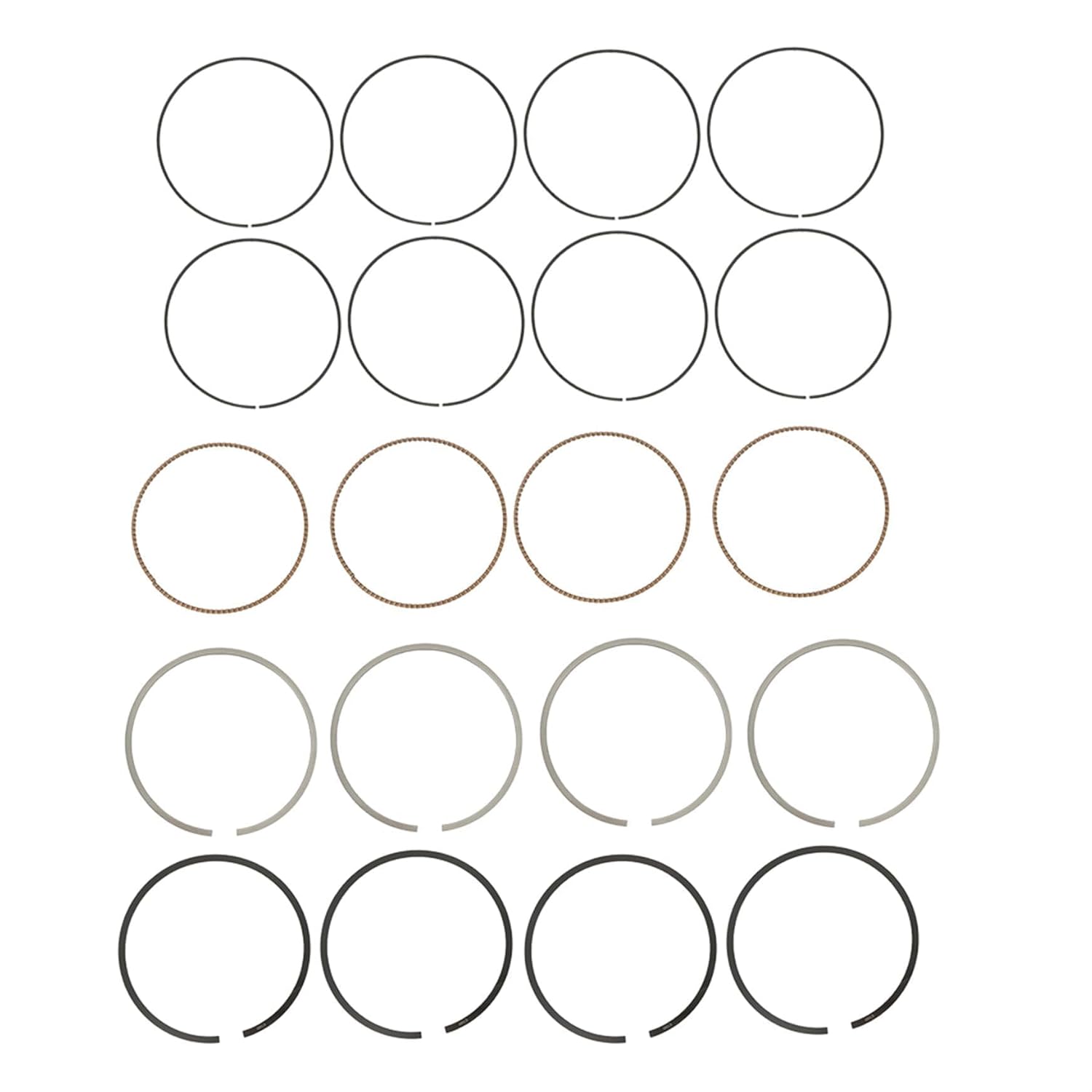 Silscvtt G4KJ 2.4L Engine Crankshaft Conrods Pistons Gasket Kit 209102GA02 21020-25120 Replacement for Kia Sorento Replacement for Sonata 2011-2020