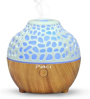 Diffuser Essential Oil Humidifier, USB Mini Humidifier,Small Portable Humidifier,Ultrasonic Cool Mist Humidifier,Waterless Auto Shut-Off and BPA-Free Suitable for Bedroom,Office,Bathroom etc