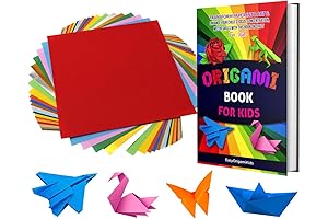 Origami Paper Kit Designed for Kids Ages 8-12