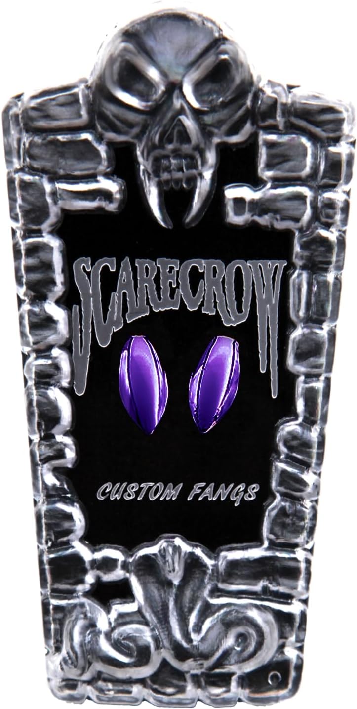 Scarecrow Glam Metallic Classic Deluxe Custom Fangs (Length 18mm)
