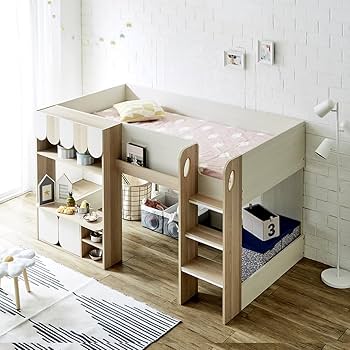 Amazon | ネルコンシェルジュ ロフトベッド ウェンディ Wendy
