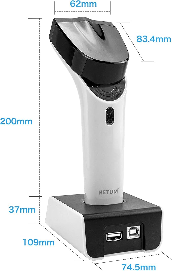 Lector inalámbrico de códigos de barras 2D NETUM DS7500 miniatura 7
