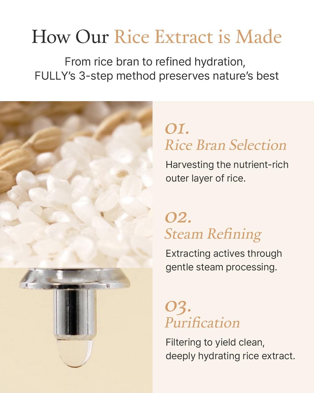 FULLY Rice Deep Glowy Moisturizing Set, Elasticity
