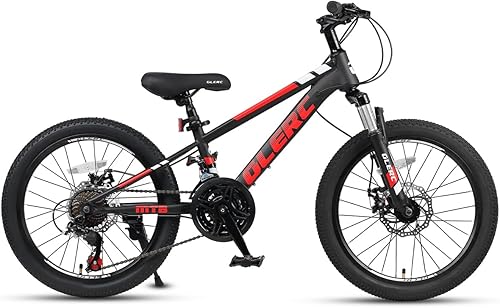 Miniatura 6 de Glerc 20 24 Inch Kids Bike, Kids Mountain Bike for Boys and Girls Ages 6-14, 21-Speed Skyline Bicycle with Front Suspension and Disc Brakes,