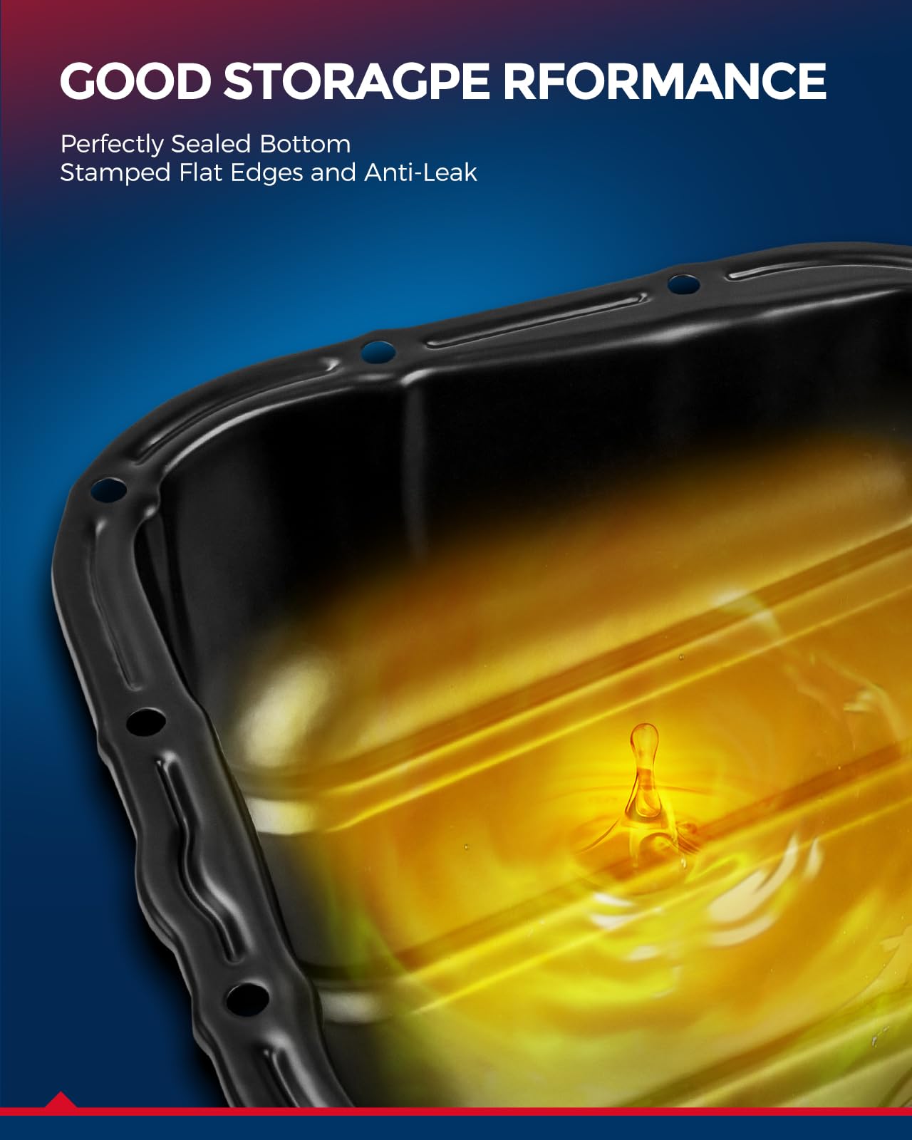 KAX 265-870 Transmission Oil Pan Kit Fit for 1500, 2500, Grand Cherokee, 3500, Durango, Dakota, Commander, 265870 Transmission Pan With Drain Plug ??êGasket is not included??ë