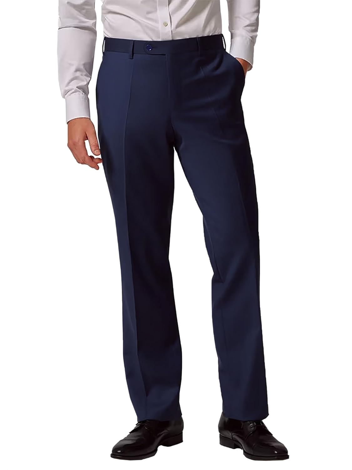 Calça social masculina slim fit frente lisa para homens com cintura expansível oculta, calça de terno casual em promoção! Veja a oferta e mais achadinhos de Calças 9 Hoje é o melhor dia para comprar Calça social masculina slim fit frente lisa para homens com cintura expansível oculta, calça de terno casual com aquele preço maroto! Promoção! Aproveite a oferta! 9