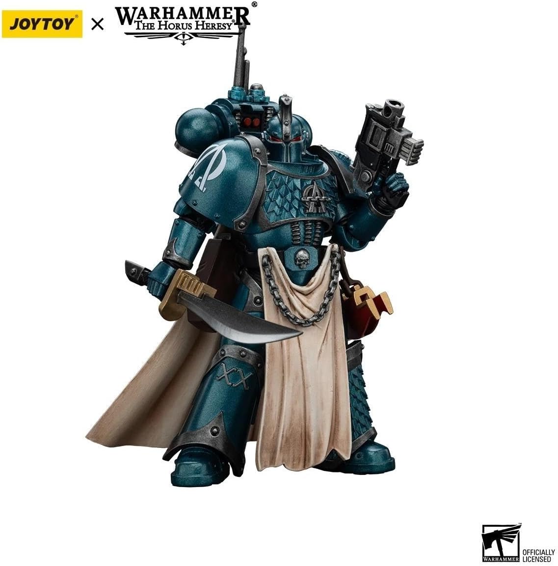 JOYTOY Warhammer 40k 1/18 Action Figures Anime 12.6cm Alpha Legion Harrowmaster Armillus Dynat