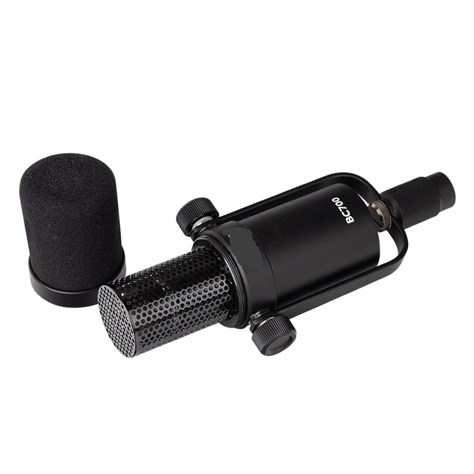 Microphone BC700 dynamic pour éliminer les bruits de pièce en live streaming