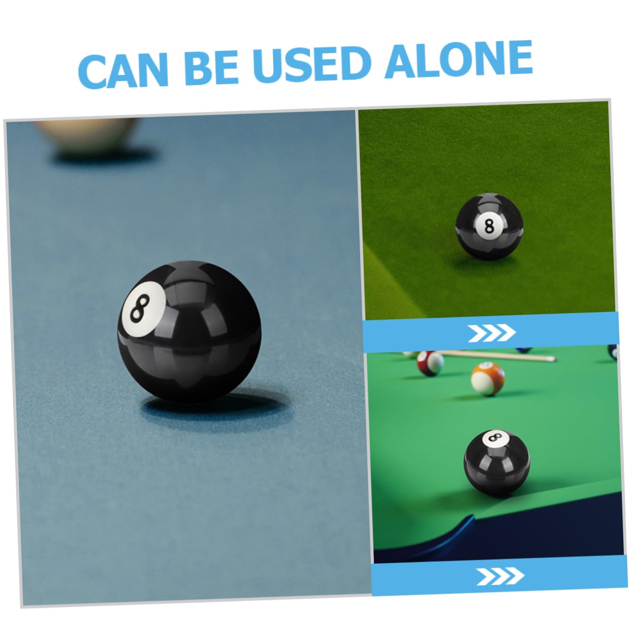 3stücke Teilige Billard Queue Bälle Aus Harz Praktische Billard Requisiten Austauschbare Queue Bälle Für Pool Und