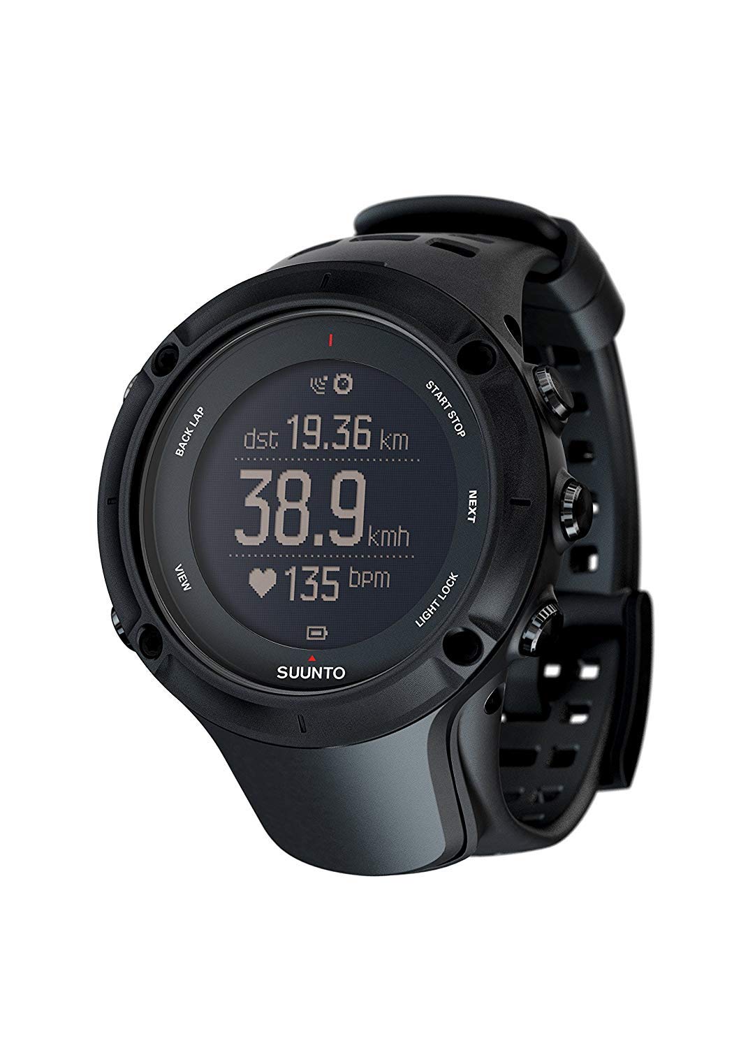 Suunto Ambit3 Peak mit Brustgurt, Schwarz, SS020674000