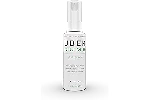 Uber Numb Numbing Spray Maximum Strength | 4 oz 5% Lidocaine |...