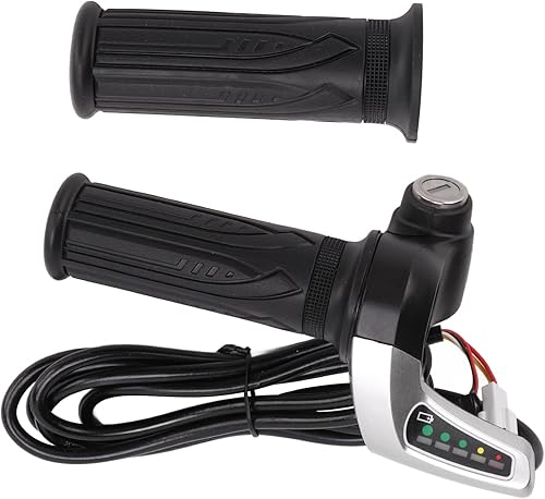 SUNGOOYUE 1 par de empuñaduras de acelerador de bicicleta eléctrica, perilla de control de velocidad universal, mango de acelerador giratorio de disponible en Yaxa El Salvador