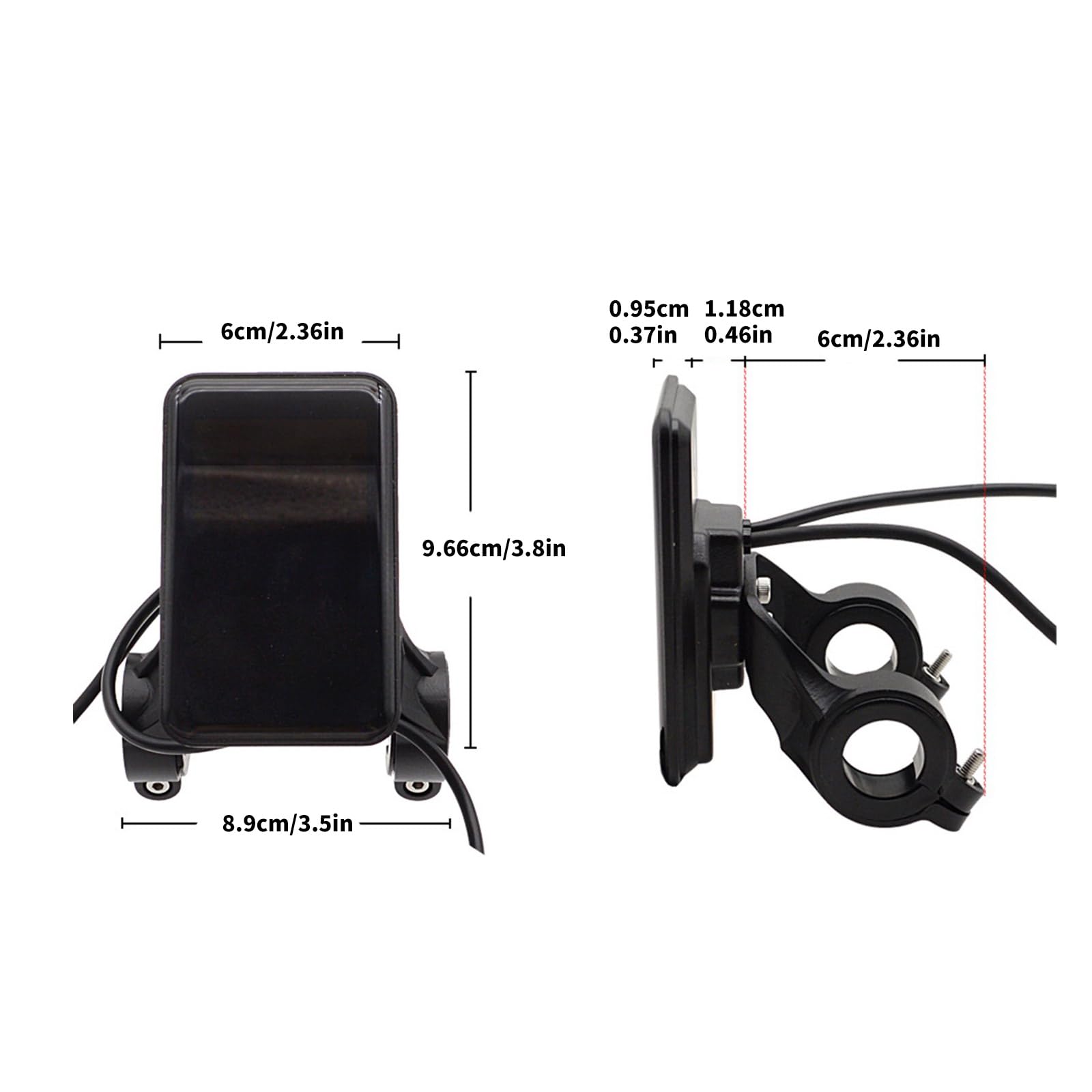 24V 36V 48V Bici Elettrica Display LCD 6Pin Display Colorato Connettore Impermeabile Spina per Dati Del Veicolo Antiurto Impermeabile