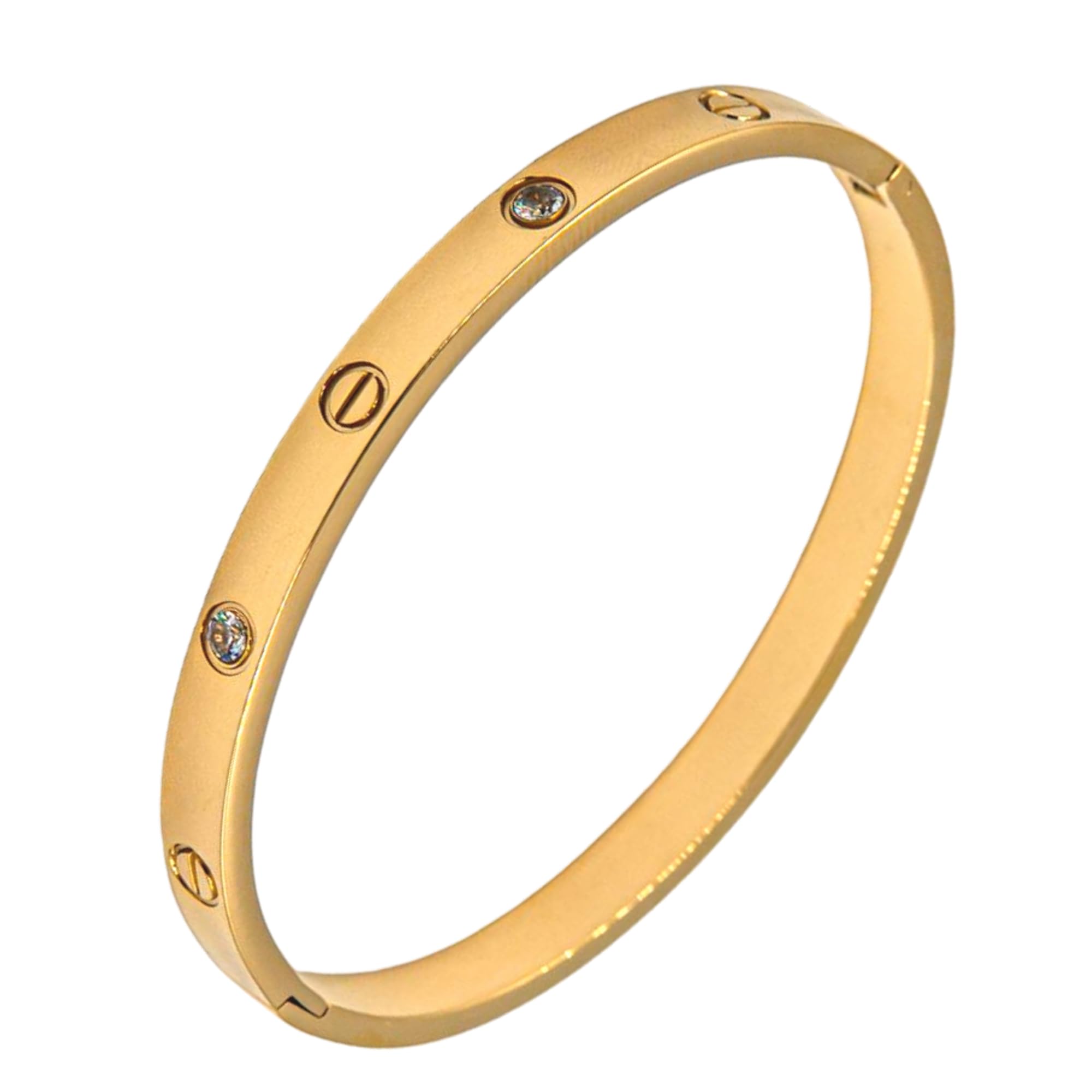 Fashion Frill Bracelet For Girls Men Women 18K Waterproof Gold Plated Anti Tarnish Stainless Steel Kada Bracelets (B0CXM6QZM8) Amazon Price History, Amazon Price Tracker