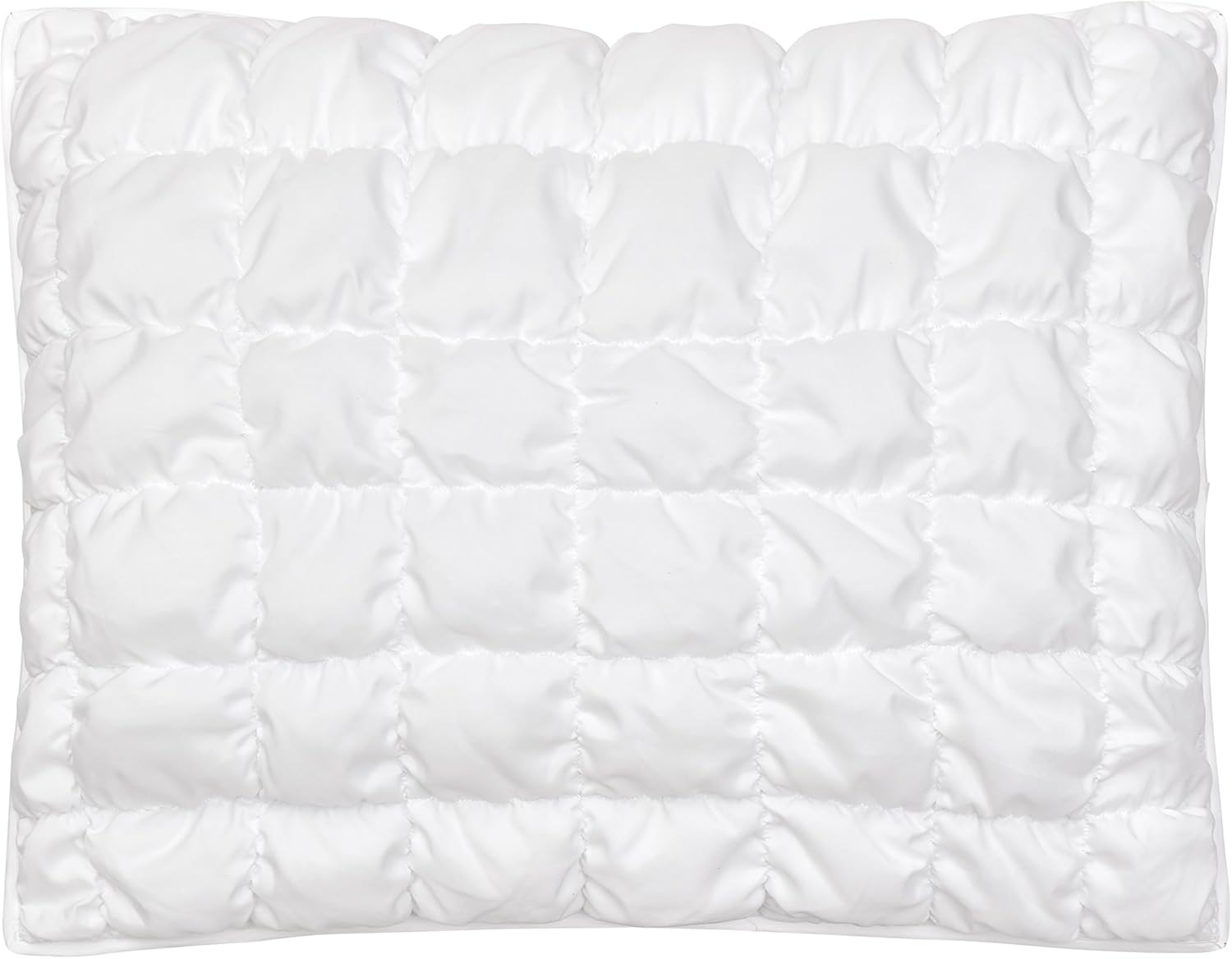Dreamy Clouds Solid All Seasons Marshmallow Quilt Set, 2 Piece Soft Microfiber Textured Bedding Set for Boys, Girls, Teens - Twin/Twin XL, Puffy White