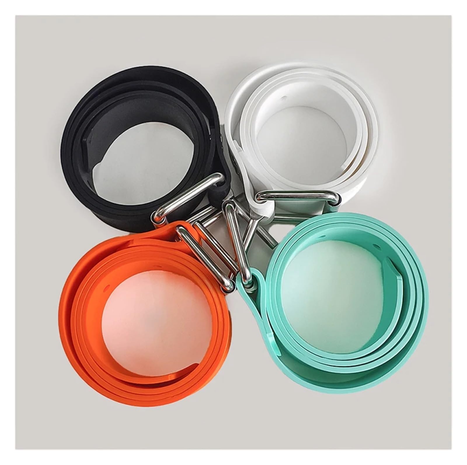 Cintura Sub Cintura con Pesi for Immersione - Fibbia in Acciaio Inossidabile 316 a sgancio rapido in Silicone for Immersioni subacquee, apnea, Attrezzatura for Pesca Subacquea